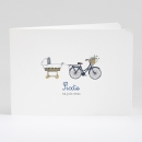 Faire-part de naissance Petite bicyclette