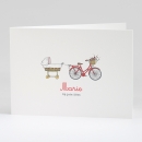 Faire-part de naissance Petite bicyclette