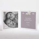 Faire-part de naissance Jolis éléphants avec photo
