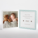 Faire-part de naissance Pattern tendance livret