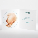 Faire-part de naissance Printemps livret