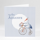 Faire-part de naissance Jolie cigogne tendance