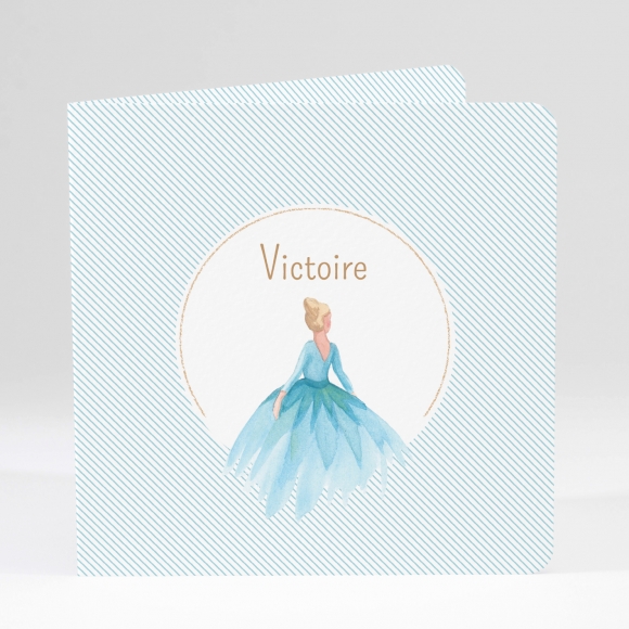 Faire-part de naissance Jolie princesse livret