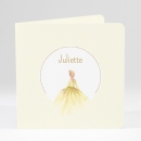 Faire-part de naissance Jolie princesse livret