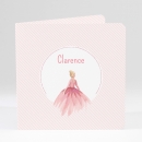 Faire-part de naissance Jolie princesse livret