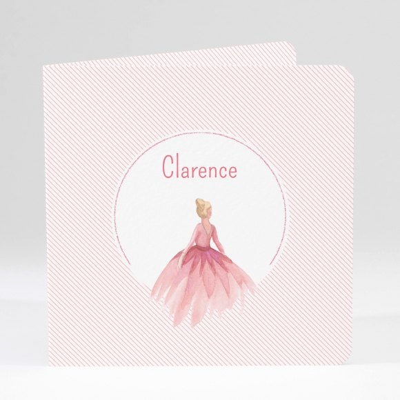 Faire-part de naissance Jolie princesse livret