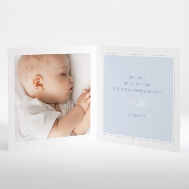 Faire-part de naissance Pattern doux photo