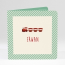 Faire-part de naissance Petit train