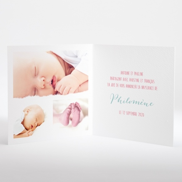 Faire-part de naissance La fameuse marelle