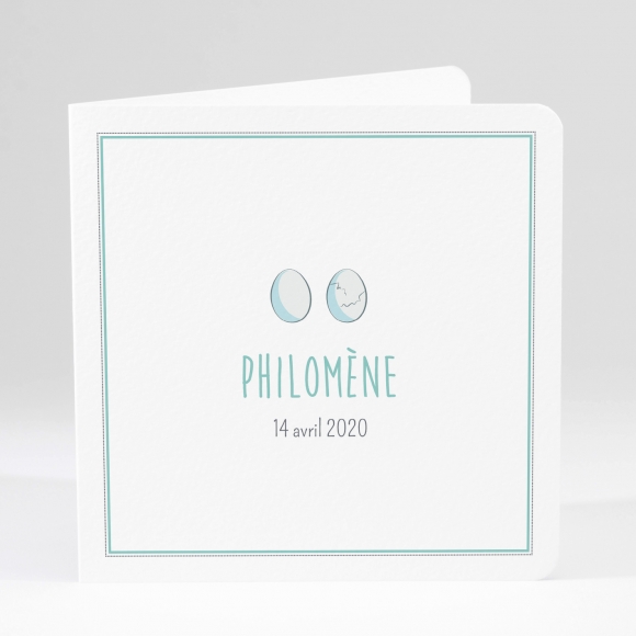 Faire-part de naissance Poussin