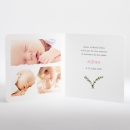 Faire-part de naissance Deux petits pas