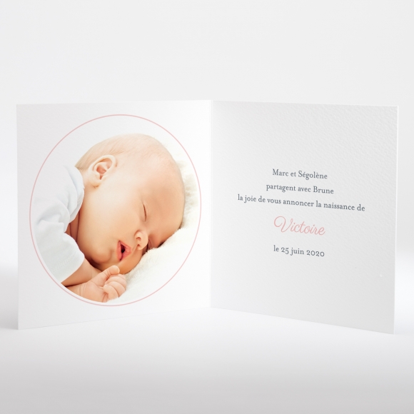 Faire-part de naissance En fanfare !