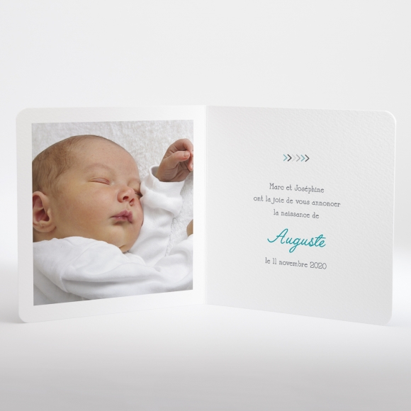 Faire-part de naissance Indien