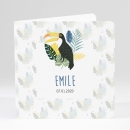 Faire-part de naissance Tropical