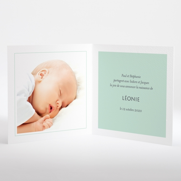 Faire-part de naissance Sweety brothers