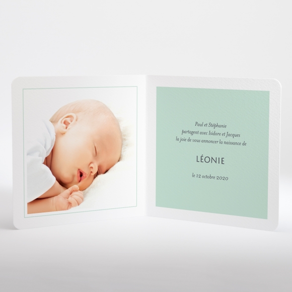 Faire-part de naissance Sweety brothers