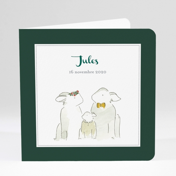Faire-part de naissance Famille