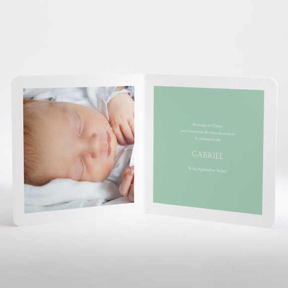 Faire-part de naissance Petit faon