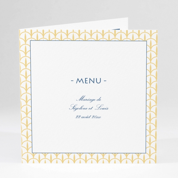 Menu mariage Belle promesse