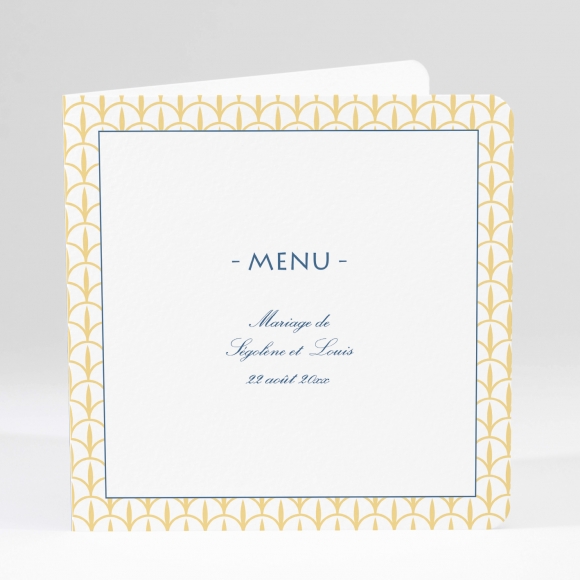 Menu mariage Belle promesse