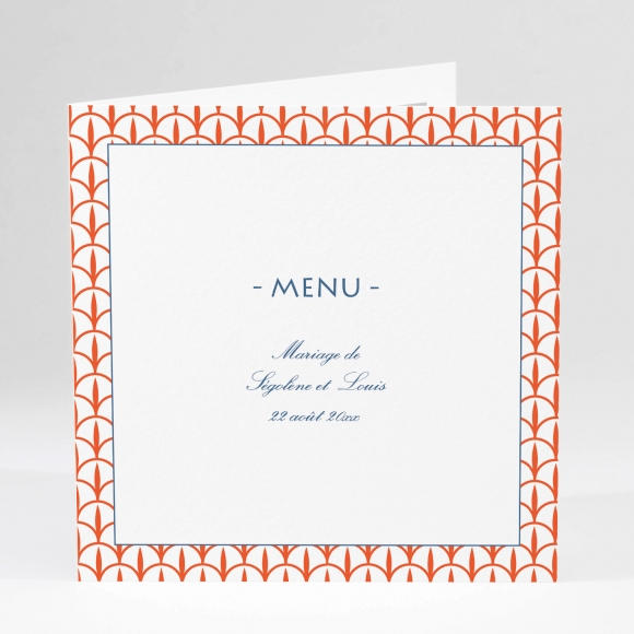 Menu mariage Belle promesse