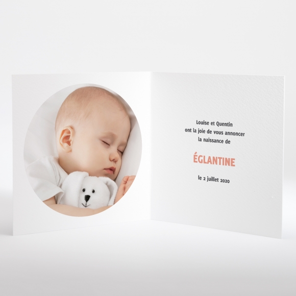 Faire-part de naissance Baldaquin