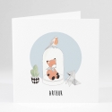 Faire-part de naissance Petit renard