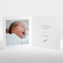 Faire-part de naissance Doux balancement photo