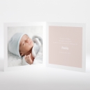 Faire-part de naissance Petit amour 2 enfants