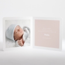 Faire-part de naissance Petit amour 2 enfants