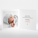 Faire-part de naissance Petit amour 2 enfants