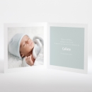 Faire-part de naissance Petit amour 2 enfants