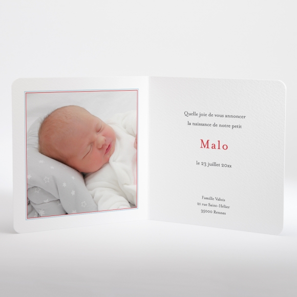 Faire-part de naissance P'tit mousse