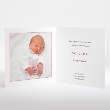 Faire-part de naissance P'tite mousse