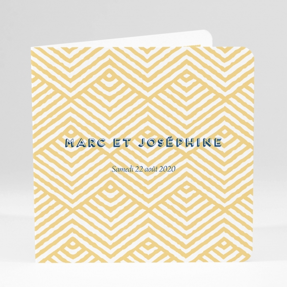 Faire-part de mariage Pattern montagneux