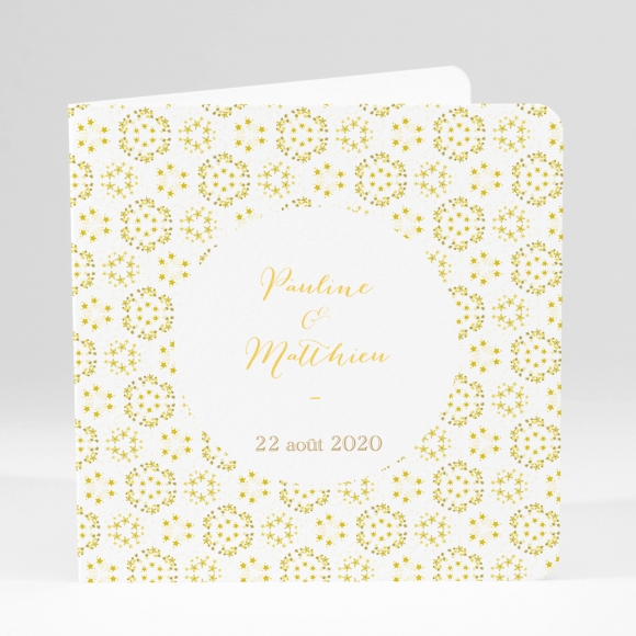 Faire-part de mariage Petit liberty étoiles