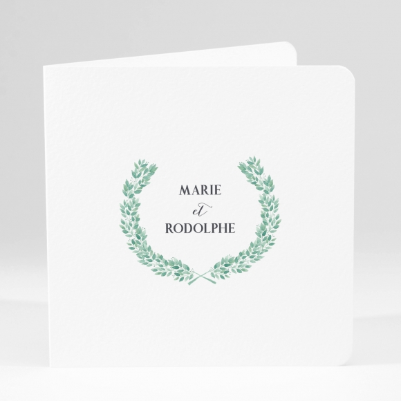 Faire-part de mariage Olivier