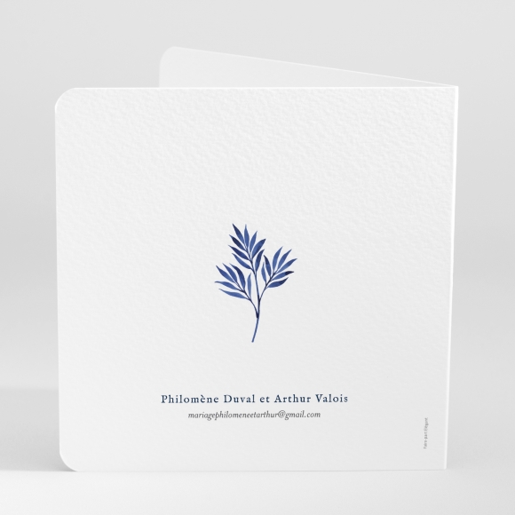 Faire-part de mariage Notre idylle