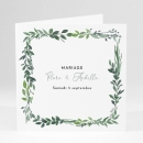 Faire-part de mariage Just green