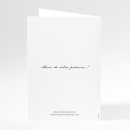 Livret de messe mariage Portrait moderne