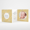 Faire-part de naissance Guirlande de liberty