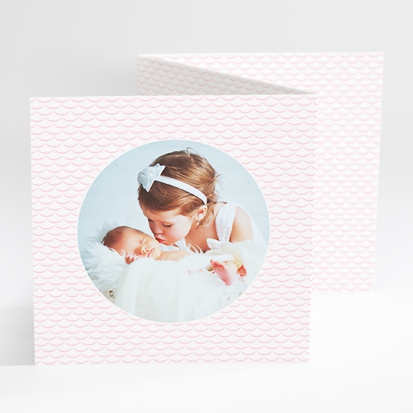 Faire-part de naissance Jolie chouette guirlande