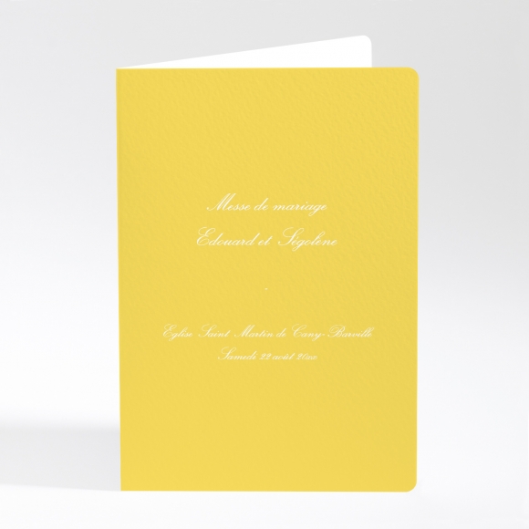 Livret de messe mariage Traditionnel couleur