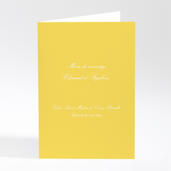 Livret de messe mariage Traditionnel couleur